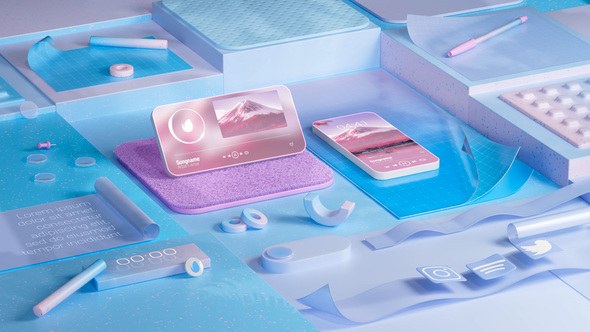 Videohive Music visualizations pack Product Promo template preview