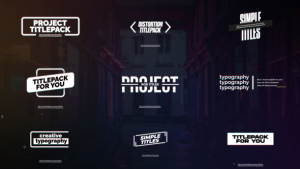 Videohive RGB Titles 55001612 Titles template preview