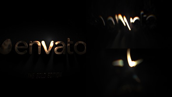 Videohive Gold Luxury Logo Logo Stings template preview