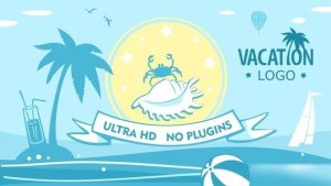 Videohive Vacation Logo Openers template preview