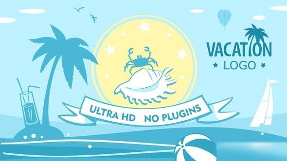 Videohive Vacation Logo Openers template preview