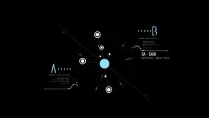 Videohive HUD Spheric Analysis Infographics template preview