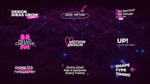 Videohive Minimal Titles | AE 59514323 Titles template preview