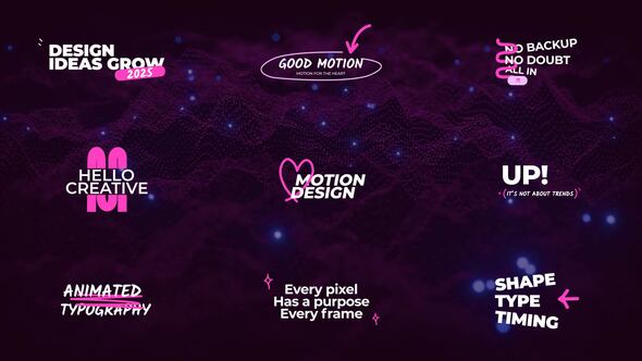 Videohive Minimal Titles | AE 59514323 Titles template preview