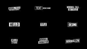 Videohive Glitch Titles | After Effects 47355258 Titles template preview