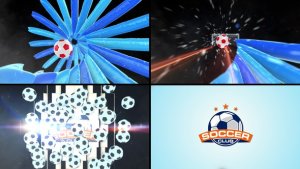Videohive Soccer Logo Reveal 7 Logo Stings template preview