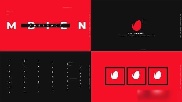 Videohive Text Logo Intro V 0.6 Openers template preview