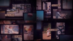 Videohive Photo History Slideshow Video Displays template preview