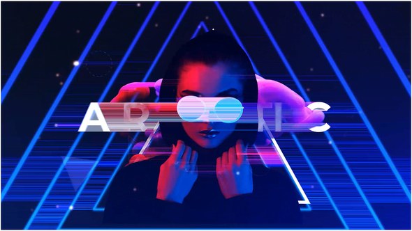 Videohive Abstract Ink Intro Titles template preview