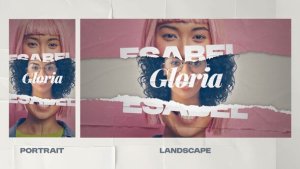 Videohive Torn Paper Intro Logo Openers template preview
