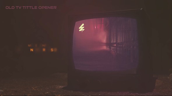 Videohive Old TV Title Opener Openers template preview