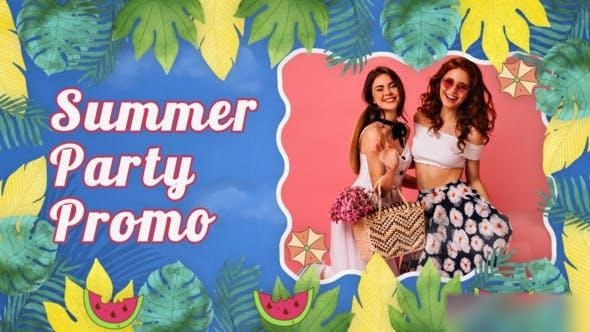 Videohive Summer Party Promo 46706591 Openers template preview