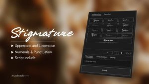 Videohive Animated Typeface - Stigmature Titles template preview