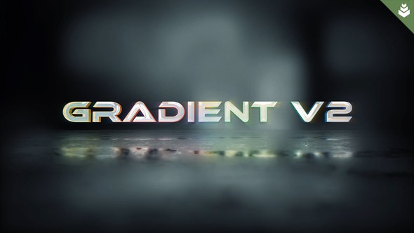 Videohive Gradient Logo Reveal v2 Logo Stings template preview