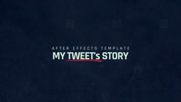 Videohive My Tweet's Story Openers template preview
