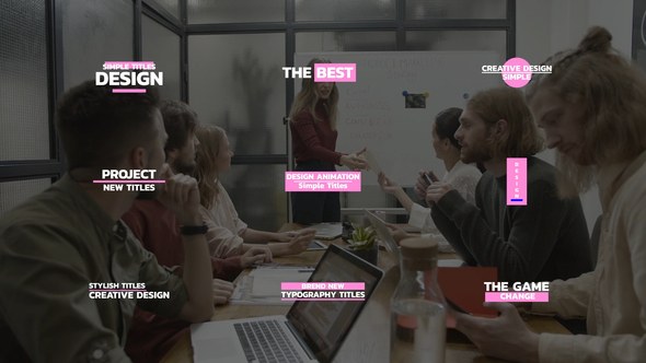 Videohive Simple Titles | AE 47355127 Titles template preview
