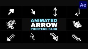 Videohive Animated Sketchy Arrow Pointers Pack | After Effects Elements template preview