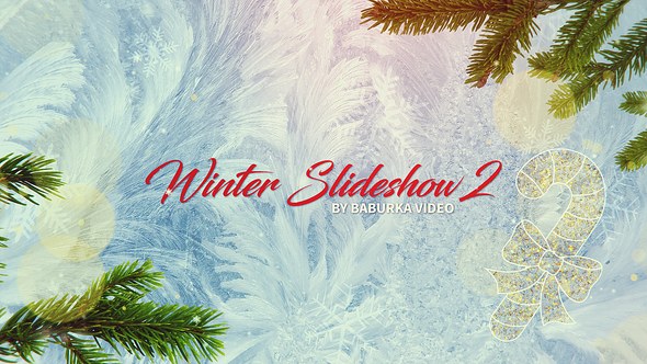 Videohive Winter Slideshow II 21139821 Video Displays template preview