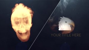 Videohive Skull Logo Reveal Logo Stings template preview