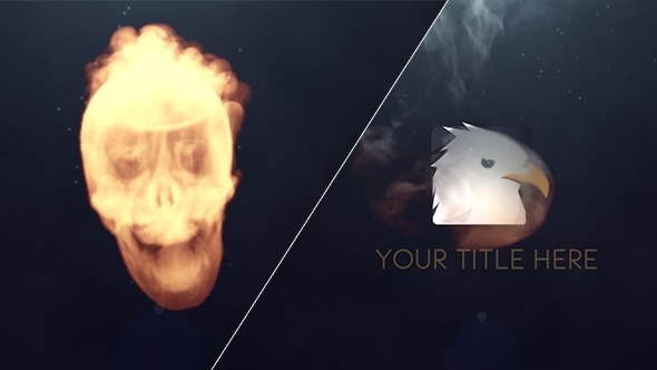 Videohive Skull Logo Reveal Logo Stings template preview