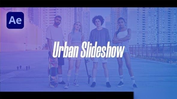 Videohive Slideshow Urban Openers template preview