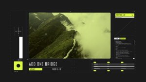 Videohive HUD Typography Control Infographics template preview