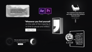 Videohive Unique Quote Titles Titles template preview