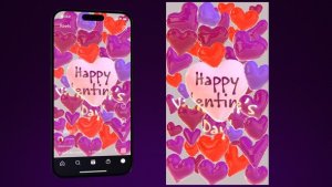 Videohive Hearts Balloons Logo reveal Logo Stings template preview
