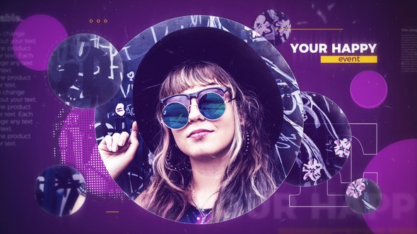 Videohive Dynamic Slideshow 22405964 Video Displays template preview