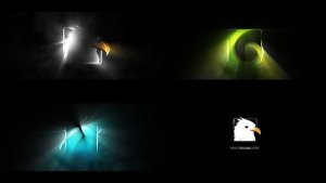 Light Logo Reveal Video Displays template preview