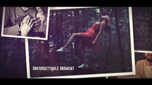 Photo Memories Slideshow | MOGRT Premiere Pro template preview