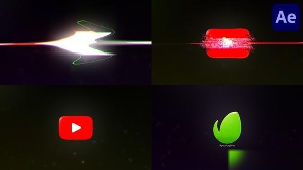 Videohive Glitch Distortion Logo Reveal for After Effects Logo Stings template preview