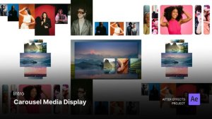 Videohive Intro - Carousel Media Display After Effects Template Elements template preview