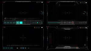 Videohive HUD700 Screen Recordings Elements template preview