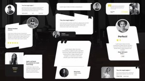 Videohive MInimalist Testimonial & Review Pack Elements template preview