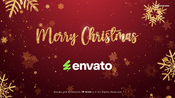 Videohive Christmas 55728558 Openers template preview