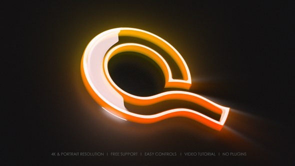 Videohive Radiant Logo Opener Logo Stings template preview