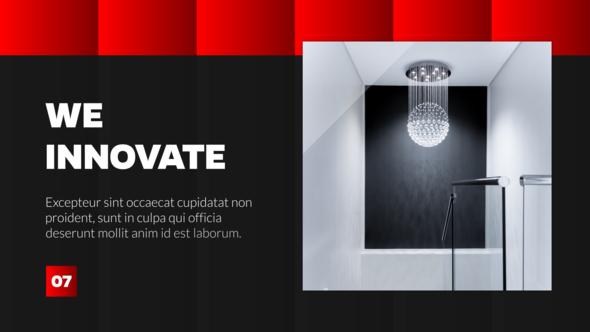 Videohive Clean Geometry - Corporate Video Displays template preview