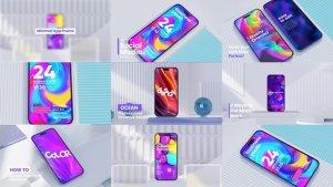 Videohive Minimalistic App Promo 45905355 Product Promo template preview