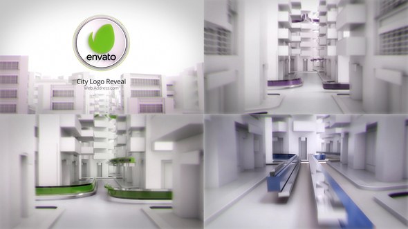 Videohive City Logo Reveal Logo Stings template preview