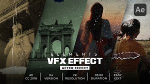 Old Paper Effects Elements template preview