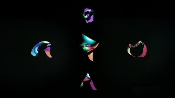 Videohive Color Distortion Logo Logo Stings template preview