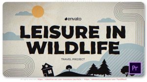 Leisure in Wildlife Premiere Pro template preview