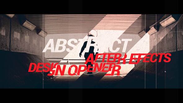 Videohive Urban Abstract Opener Openers template preview