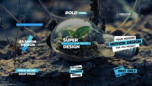 Videohive Simple Big Titles | AE Titles template preview