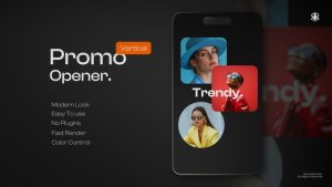 Videohive Vertical Promo Opener 60466067 Openers template preview