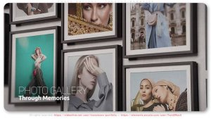 Videohive Photo Gallery - Through Memories Openers template preview