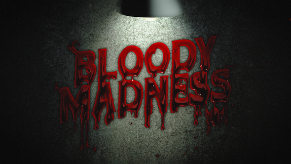 Videohive Bloody Madness Intro Titles template preview