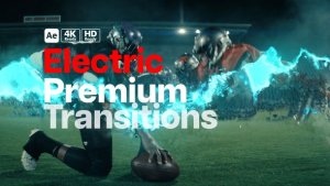 Videohive Premium Transitions Electric Elements template preview