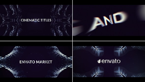Videohive Abstract Trailer Titles Titles template preview
